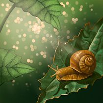 My project for course: Atmospheric Scenes in Procreate: Paint with Color and Light. Ilustração digital projeto de Brittainy Lute - 21.01.2024
