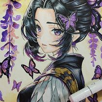 Coloreado con marcadores para dibujo manga - DAYANA HERNANDEZ. Traditional illustration, Comic, Color Theor, and Manga project by espi3dsas - 01.21.2024