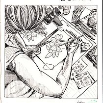 Explorando mis días. Mi proyecto del curso: Diario ilustrado: llena tu sketchbook de vivencias. Ilustração tradicional, Esboçado, Desenho, Sketchbook e Ilustração com tinta projeto de Loli Crespo - 22.01.2024