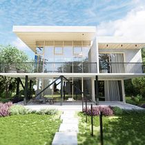 Mi proyecto del curso: Diseño y modelado arquitectónico 3D con Revit. Projekt z dziedziny 3D,  Architektura, Architektura wnętrz,  Modelowanie 3D, Architektura c, frowa i Wizualizacja architektoniczna użytkownika cevm1798 - 12.01.2024