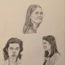 My project for course: Portrait Sketchbooking: Explore the Human Face. Sketching, Drawing, Portrait Drawing, Artistic Drawing, and Sketchbook project by devavrat_mathur - 01.22.2024