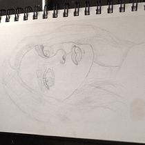My project for course: Portrait Sketchbooking: Explore the Human Face. Sketching, Drawing, Portrait Drawing, Artistic Drawing, and Sketchbook project by jeremmyaortega32 - 01.14.2024