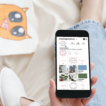 Mi proyecto del curso: Diseño de feed de Instagram con Canva. Un projet de Design graphique, Marketing, Réseaux sociaux, Instagram , et Conception numérique de Rocio R Gonzalvez - 22.01.2024