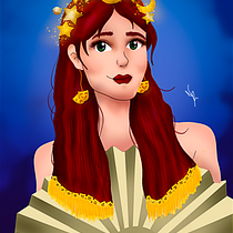 Mi proyecto del curso: Retratos digitales de fantasía con Photoshop. Ilustração tradicional, Desenho, Ilustração digital, Desenho de retrato, Desenho digital, e Pintura digital projeto de Nayeli Rosete Briones - 20.01.2024