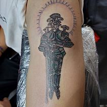Mi proyecto del curso: Tatuaje para principiantes. Tattoo Design project by Mayra Guadarrama - 01.17.2024