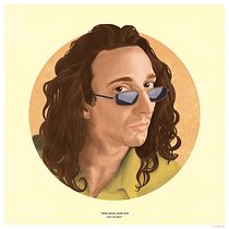 Mi proyecto final: Rock Argentino. Traditional illustration, Fine Arts, Drawing, Digital Illustration, and Portrait Drawing project by isolaagustin68 - 01.23.2024