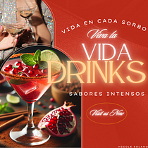 ¡Viva la Vida! - DRINKS Ein Projekt aus dem Bereich Designverwaltung, Marketing, Management, Produktivität und Business von Nicole Alejandra Solano Castro - 23.01.2024
