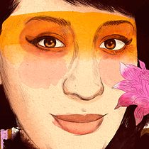 Mi proyecto del curso: Técnicas de ilustración con acuarela digital. Ilustração tradicional, Ilustração digital, Pintura em aquarela, Desenho de retrato, e Desenho digital projeto de Manuel Camacho - 23.01.2024