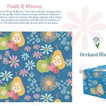 My project for course: Fruits & Blooms. Un progetto di Graphic design, Product design, Pattern design e Illustrazione digitale di Jean Barbari - 24.01.2024