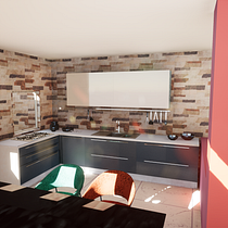 Mi proyecto del curso: Diseño de interiores para restaurantes. Projekt z dziedziny Architektura wnętrz, Projektowanie wnętrz, Dekoracja wnętrz, Projektowanie powierzchni h, low, ch i Projektowanie przestrzeni użytkownika Astrid Lizbeth Nieto Ramírez - 24.01.2024