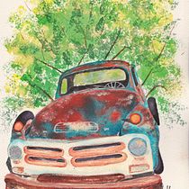 My project for course: Watercolour Texture Masterclass. Fine Arts, Painting, and Watercolor Painting project by Catalina Ionescu - 01.22.2024