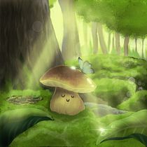 My project for course: Atmospheric Scenes in Procreate: Paint with Color and Light. Ilustração digital projeto de Rujikarn Yotsiriwallrapat - 25.01.2024