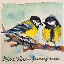 My project for course: Artistic Watercolor Techniques for Illustrating Birds. Traditional illustration, Watercolor Painting, Realistic Drawing, and Naturalistic Illustration project by whereisyvonne - 01.25.2024