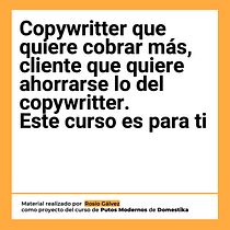 Campaña Copywriting para copywriters. Advertising, Cop, writing, Stor, telling, and Communication project by Rosío Gálvez - 01.24.2024