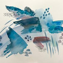 My project for course: Creative Watercolor Sketching for Beginners. Watercolor Painting project by Rina Aryani - 01.20.2024