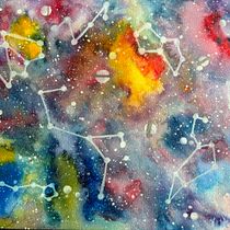 Mon projet du cours : Techniques modernes d’aquarelle. Un projet de Illustration traditionnelle, Beaux Arts, Peinture , et Aquarelle de Pernilla Mercier - 26.01.2024