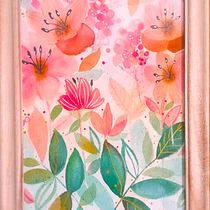 Mi proyecto del curso: Acuarela floral: conecta con la naturaleza. Ilustração tradicional, Pintura, Pintura em aquarela e Ilustração botânica projeto de Ana Mainar Juste - 10.03.2024