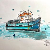 Mi proyecto del curso: Dibujo arquitectónico expresivo con marcadores de colores. Sketching, Drawing, Architectural Illustration, Sketchbook & Ink Illustration project by alejandro16191 - 01.26.2024