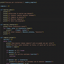 Mi proyecto del curso: Introducción a la programación con Python. Projekt z dziedziny Programowanie, Tworzenie stron internetow i ch użytkownika Andrés Felipe Ramirez Becerra - 27.01.2024