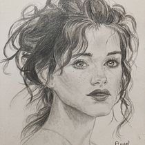 Mon projet du cours : Carnet de croquis et portraits au crayon graphite. Un proyecto de Bellas Artes, Bocetado, Dibujo, Dibujo de Retrato y Sketchbook de Sandrine Lange Jeauffroy - 26.01.2024