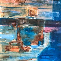Abre el cerrojo. Fine Arts, Painting, and Watercolor Painting project by Cristina - 01.27.2024