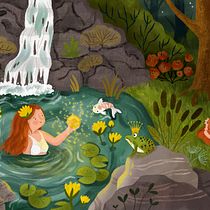 My project for course: Children’s Illustration with Procreate: Paint Magical Scenes. Ilustração digital, Ilustração infantil, Pintura digital, e Álbum ilustrado projeto de Annemieke Spruijt - 27.01.2024