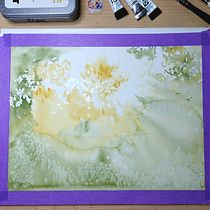 My project for course: Dreamy Watercolor Landscapes: Paint with Light. Un projet de Peinture , et Aquarelle de Rudi L - 27.01.2024