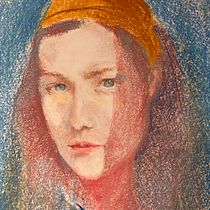 Mon projet du cours : Création de portraits expressifs avec des pastels secs. Un projet de Illustration traditionnelle, Beaux Arts, Dessin, Dessin de portrait , et Dessin artistique de Nathalie Deschamps - 27.01.2024