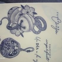 Mi proyecto del curso: Tatuaje para principiantes. Tattoo Design project by Yulimar Fernández - 01.28.2024