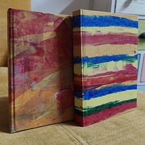 Mi proyecto del curso: Diseño y encuadernación de sketchbooks. Un proyecto de Ilustración tradicional, Artesanía, Encuadernación, DIY y Sketchbook de Mariana - 28.01.2024