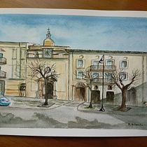 Il mio progetto del corso: Tecniche moderne di acquerello paesaggistico. Un progetto di Pittura e Pittura ad acquerello di gosia73 - 28.01.2024
