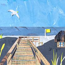 Mein Abschlussprojekt für den Kurs: Illustration von Geschichten mit Papier. Traditional illustration, Collage, Paper Craft, Children's Illustration, Creating with Kids, and Narrative project by Anja Kabakeris - 02.26.2024