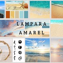 LAMPARA AMAREL MELKER. Architecture, Interior Design, Lighting Design, Digital Architecture, Interior Decoration, DIY, and Spatial Design project by Sayonara Morelia Zavala - 01.28.2024