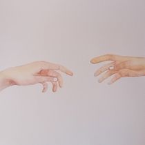 Mi proyecto del curso: Ilustración expresiva de manos en acuarela. Painting, Watercolor Painting, and Figure Drawing project by La mini pelo - 01.27.2024