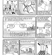 ¡Está temblando!. Comic, Digital Illustration, Stor, telling, Communication, and Narrative project by tataacevedo - 01.29.2024