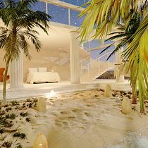 My project for course: Rendering Photorealistic 3D Scenes in Blender. Un progetto di 3D, Modellazione 3D, Architettura digitale, Progettazione 3D e ArchVIZ di k.connor2292 - 29.01.2024