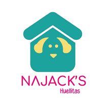 Logo de Najack's Huellitas. Un projet de Design , Br, ing et identité, Design graphique , et Création de logos de Karen Benítez - 28.01.2024