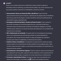 Mi proyecto del curso: Usar Chat GPT para trabajar. Un projet de Conseil créatif, Gestion de la conception, Gestion et productivité, Business et Intelligence Artificielle de Álvaro Tárraga Carrasco - 29.01.2024