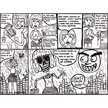 Mi proyecto del curso: Humor gráfico: danos la tira nuestra de cada día, Llamado que Calor Ein Projekt aus dem Bereich Traditionelle Illustration, Comic, Bleistiftzeichnung, Zeichnung und Erzählung von tudil.game - 20.01.2024