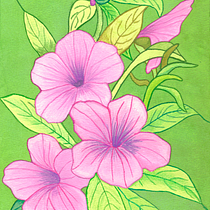Mi proyecto del curso: Técnicas de acuarela en negativo para ilustración botánica Ein Projekt aus dem Bereich Traditionelle Illustration, Aquarellmalerei und Botanische Illustration von carmenmariamartinezh - 29.01.2024
