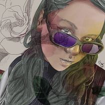 Mi proyecto del curso: Retrato ilustrado con Procreate. Projekt z dziedziny Trad, c, jna ilustracja, Grafika wektorowa, Ilustracja c, frowa i Portret użytkownika antoniperez1811 - 29.01.2024
