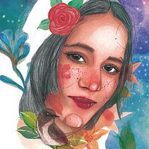 Mi proyecto del curso: Retrato ilustrado en acuarela. Un projet de Illustration traditionnelle, Beaux Arts, Peinture, Dessin, Aquarelle, Dessin de portrait , et Dessin artistique de Jeyson Criado Tarazona - 29.01.2024