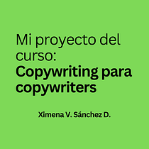 Mi proyecto del curso: Copywriting para copywriters. Un progetto di Pubblicità, Cop, writing, Stor, telling e Comunicazione di ximevanessa - 27.01.2024