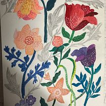 Mon projet du cours : Illustration florale à la gouache . % monique_dumont13 tarafından hazırlanan Dijital İllüstras, on, Guaj Bo, ama, Botanik İllüstras, Ve on projesi - 01.30.2024