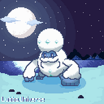 Darmanitan de Galar de Lubba Universe. Un progetto di Character design, Videogiochi, Pixel art, Progettazione di videogiochi e Disegno di Edwin Adrián Sandoval López - 30.01.2024