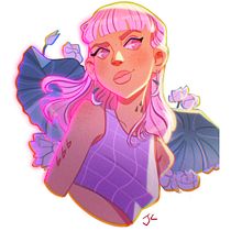 Mi proyecto del curso: Retrato de personajes estilo cartoon con Procreate. Character Design, Digital Illustration, Digital Drawing, and Digital Painting project by frightbat - 01.29.2024