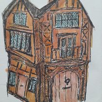 My project for course: Expressive Architectural Sketching with Colored Markers. Sketching, Drawing, Sketchbook & Ink Illustration project by bronze4ge2007 - 01.30.2024