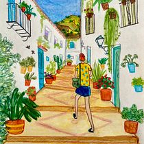 Mi proyecto del curso: Sketchbook para explorar tu estilo de dibujo. Ilustração tradicional, Esboçado, Criatividade, Desenho, Pintura em aquarela, Sketchbook, e Pintura guache projeto de Edurne Keel - 21.01.2024
