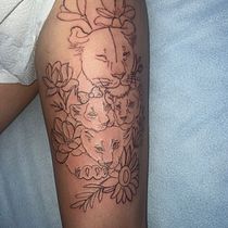 Meu projeto do curso: Tatuagem para principiantes. Tattoo Design project by Jéssica Alexandra - 01.22.2024