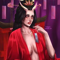 Mi proyecto del curso: Pintura digital de personajes en Photoshop. Un progetto di Character design, Illustrazione digitale, Disegno digitale e Pittura digitale di Desire Oropeza - 21.01.2024